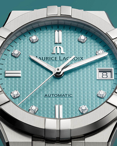 Maurice Lacroix Aikon Automatic Limited Summer Edition 35 mm AI6006-SS00F-451-C